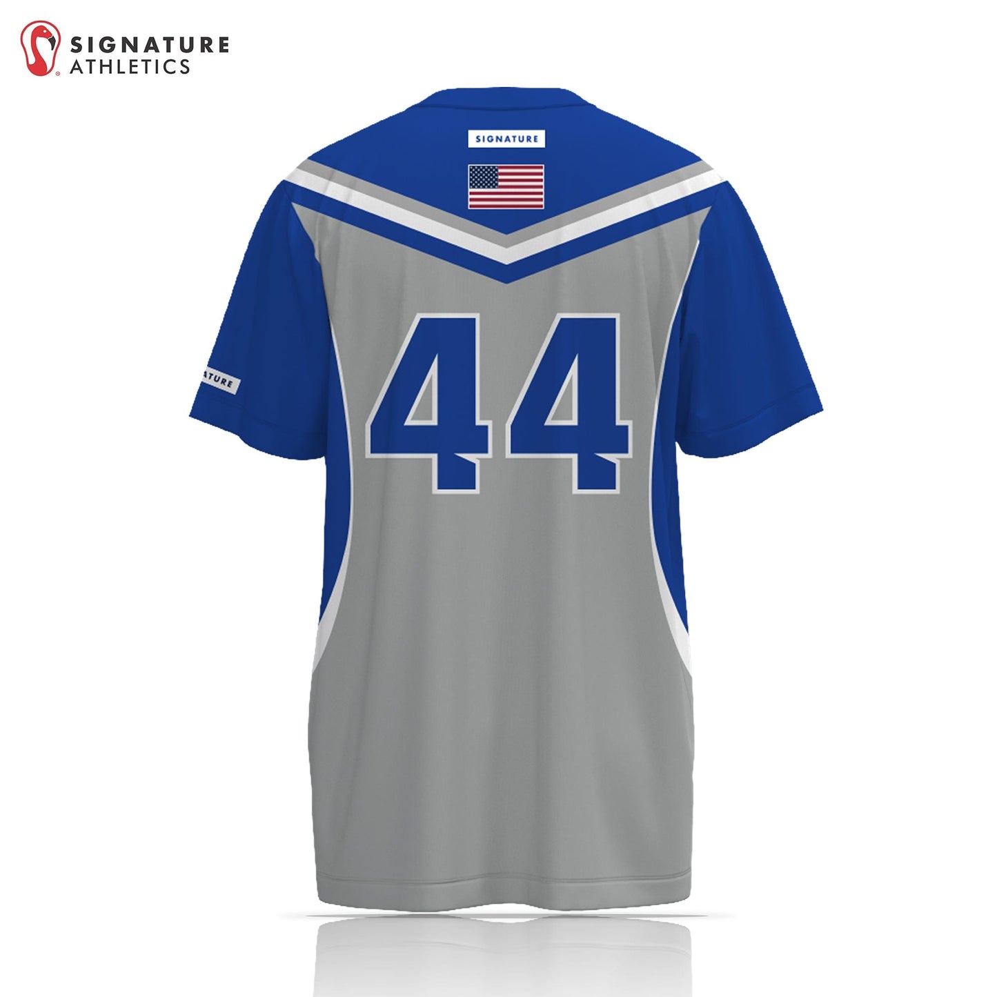 Prince William Lacrosse Club - Royals Unisex Performance Short Sleeve Shooting Shirt - Basic 2.0 Signature Lacrosse