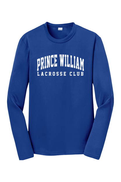 Prince William LC Club Youth Long Sleeve T-Shirt Signature Lacrosse