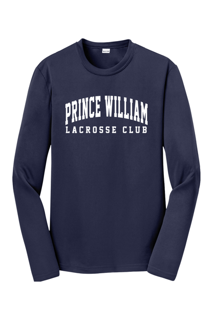 Prince William LC Club Youth Long Sleeve T-Shirt Signature Lacrosse