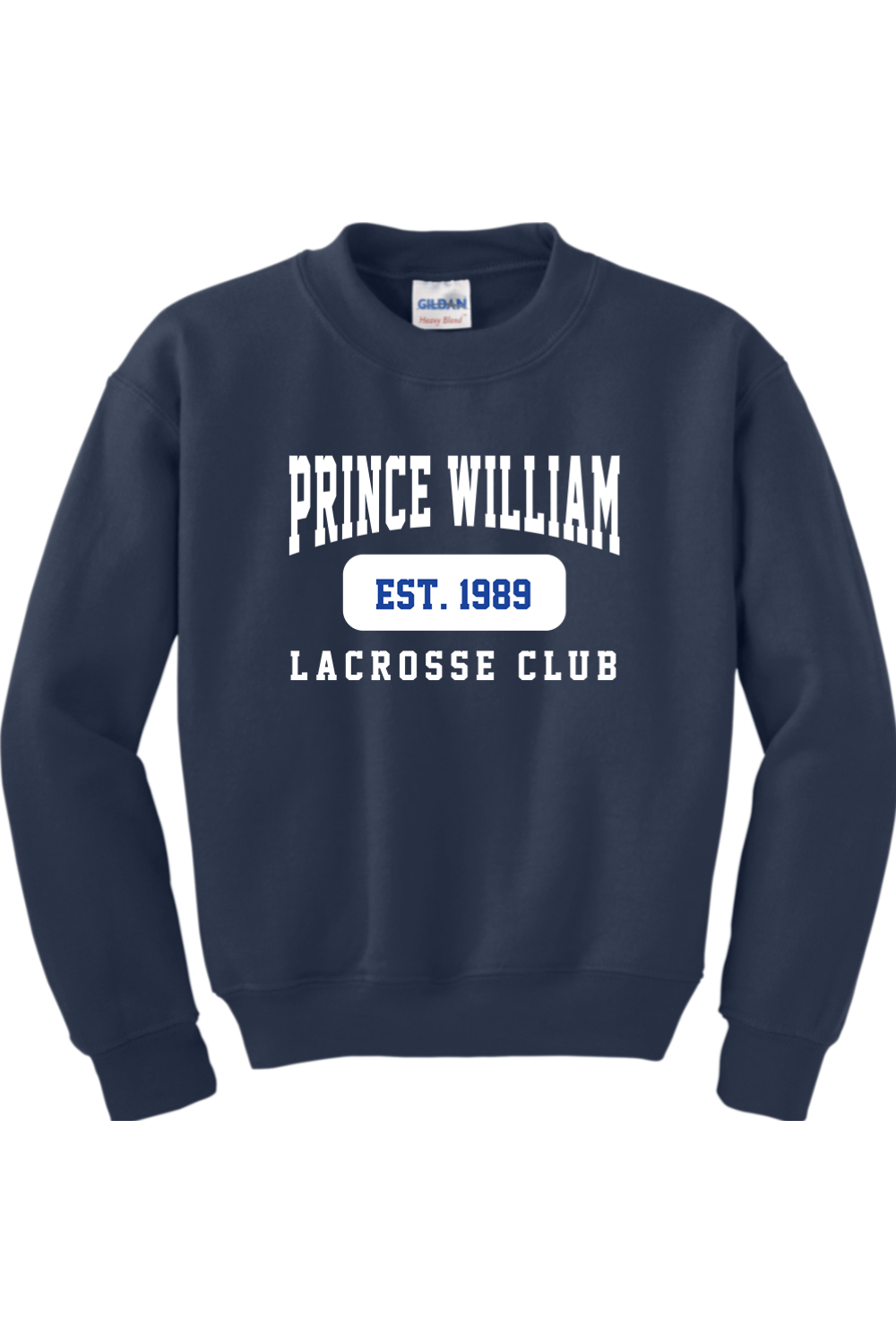 Prince William LC Club Youth Sweatshirt Signature Lacrosse