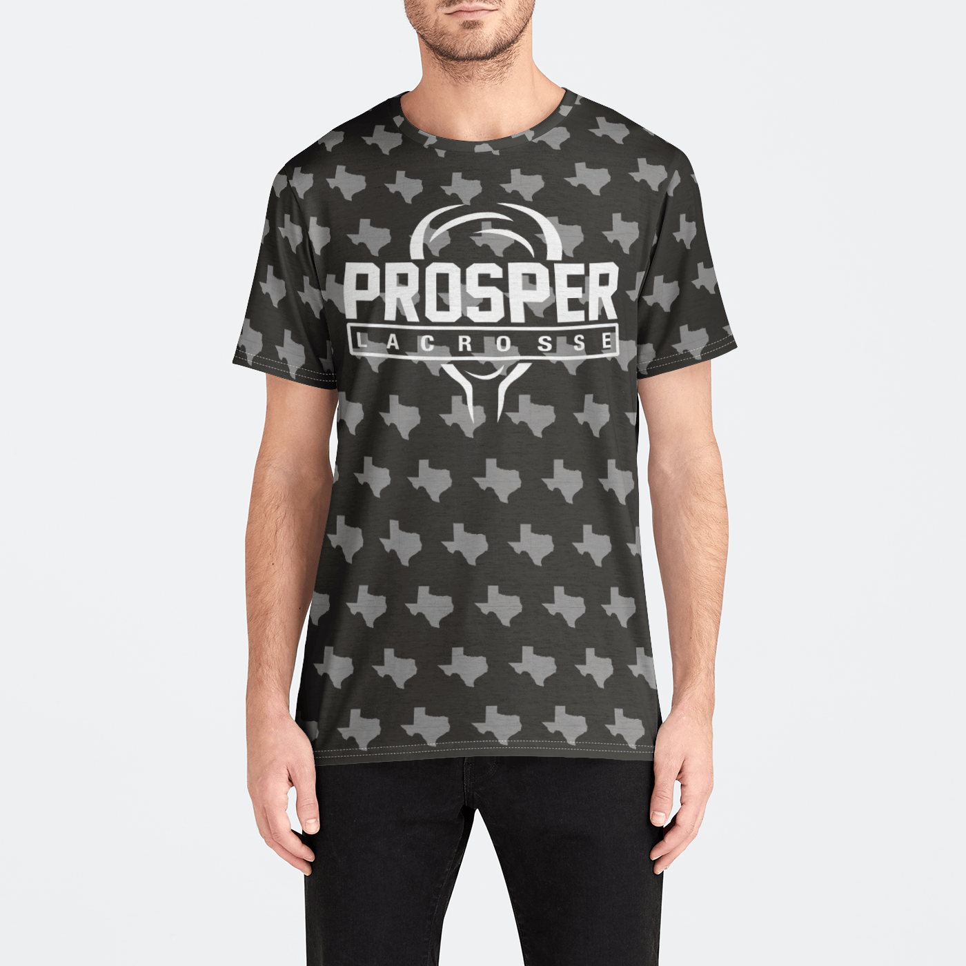 Prosper Youth Lacrosse Athletic T-Shirt (Men's) Signature Lacrosse