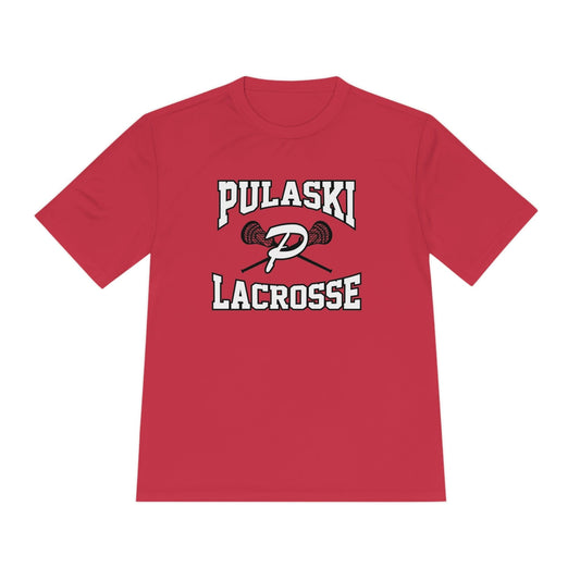 Pulaski Lacrosse Adult Athletic T-Shirt Signature Lacrosse