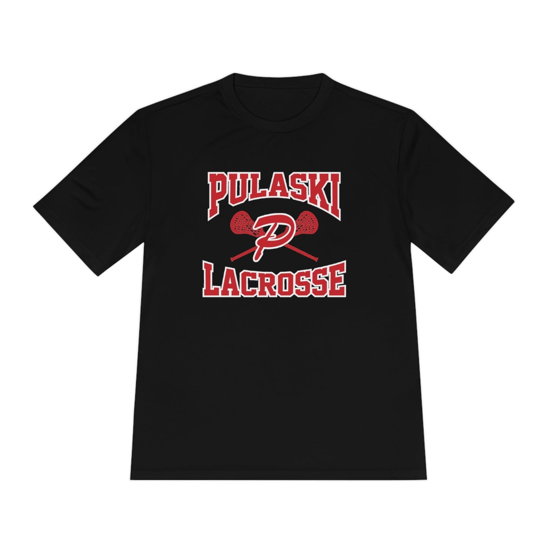 Pulaski Lacrosse Adult Athletic T-Shirt Signature Lacrosse