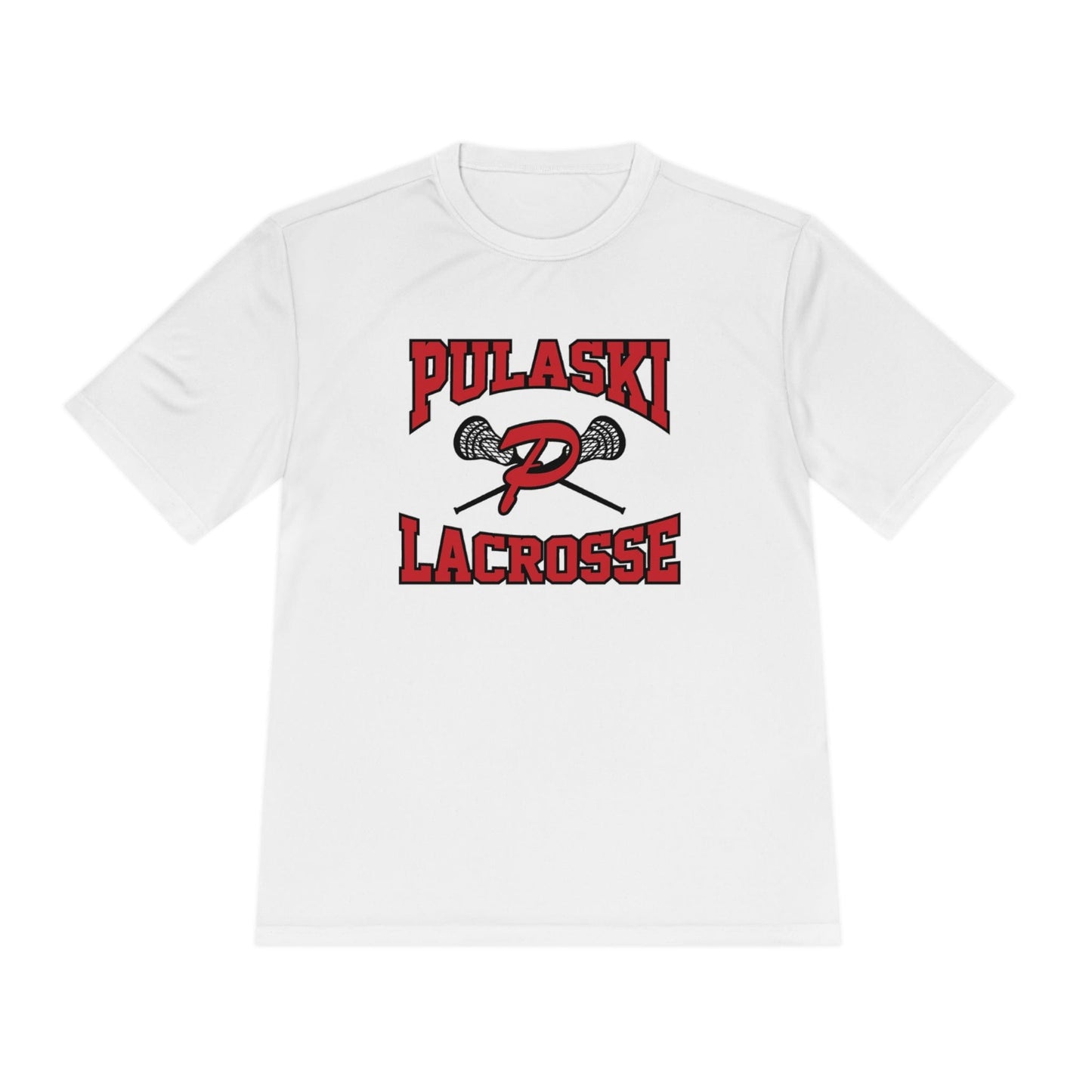 Pulaski Lacrosse Adult Athletic T-Shirt Signature Lacrosse