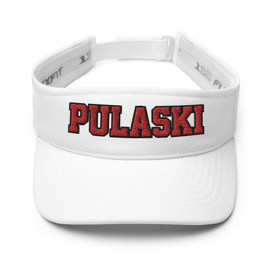 Pulaski Lacrosse Embroidered Visor Signature Lacrosse