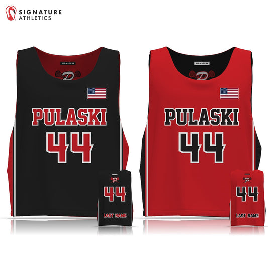 Pulaski Lacrosse Men's Player Reversible Game Pinnie: 8U/10U Signature Lacrosse