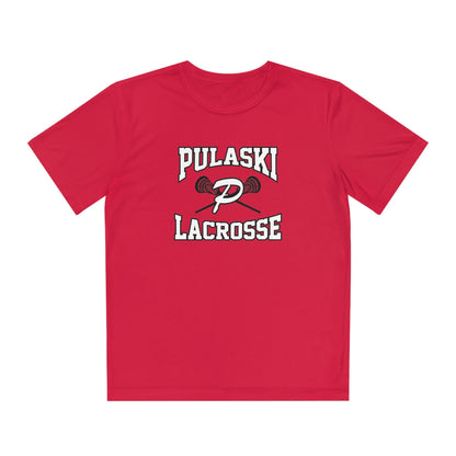 Pulaski Lacrosse Youth Athletic T-Shirt Signature Lacrosse