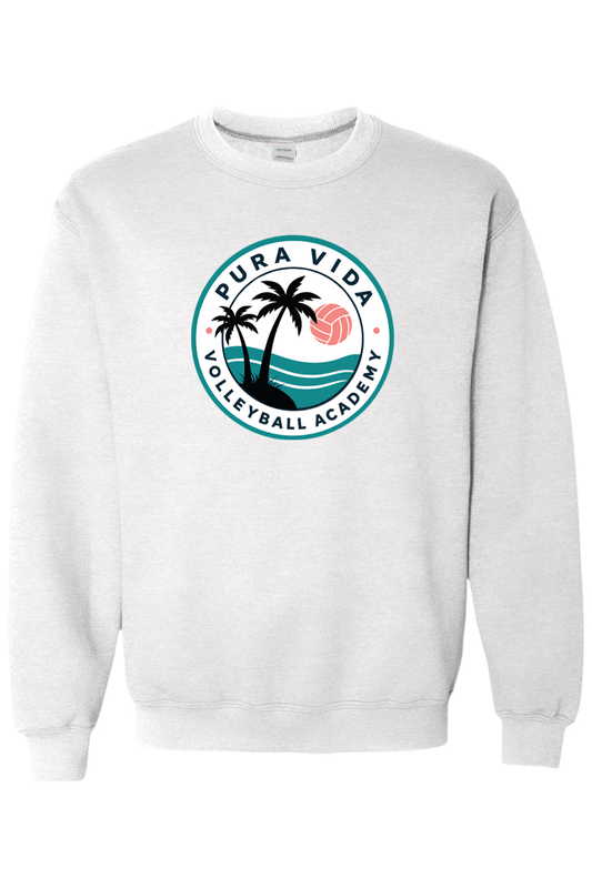 Pura Vida Volleyball Adult Heavyweight Sweatshirt Signature Lacrosse