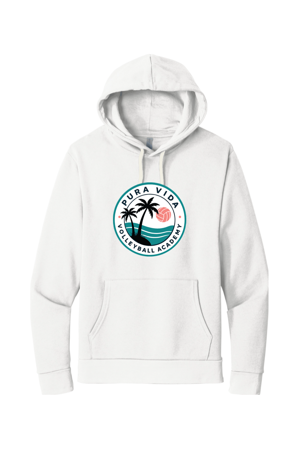 Pura Vida Volleyball Adult Premium Lightweight Hoodie Signature Lacrosse