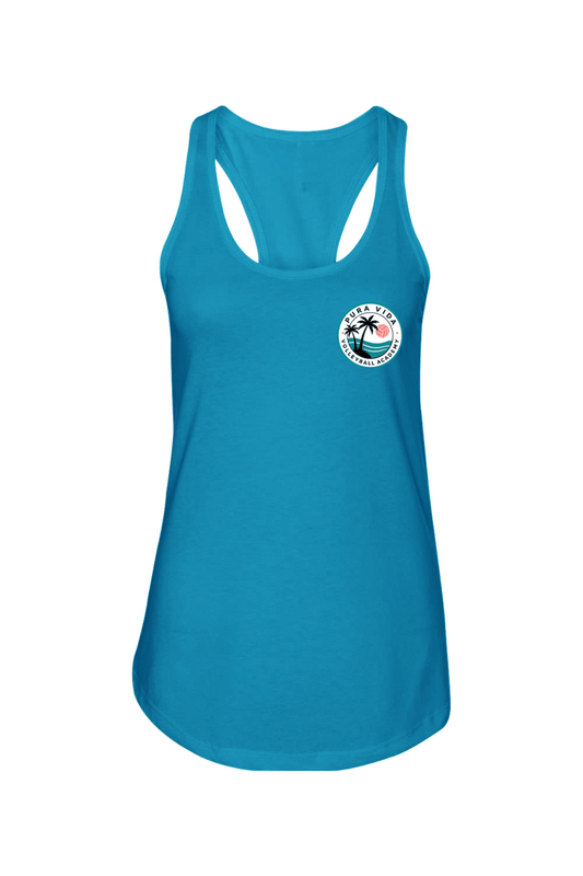 Pura Vida Volleyball Adult Women's Tank Top Signature Lacrosse