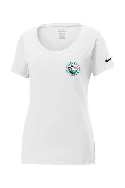 Pura Vida Volleyball Nike Core Cotton Scoop Neck Tee Signature Lacrosse