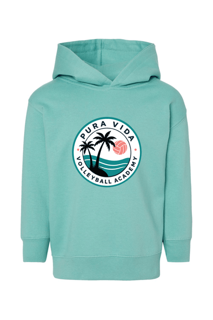 Pura Vida Volleyball Toddler Fleece Hoodie Signature Lacrosse