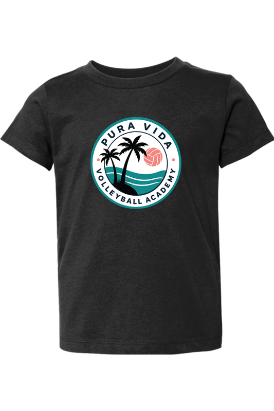 Pura Vida Volleyball Toddler T-Shirt Signature Lacrosse