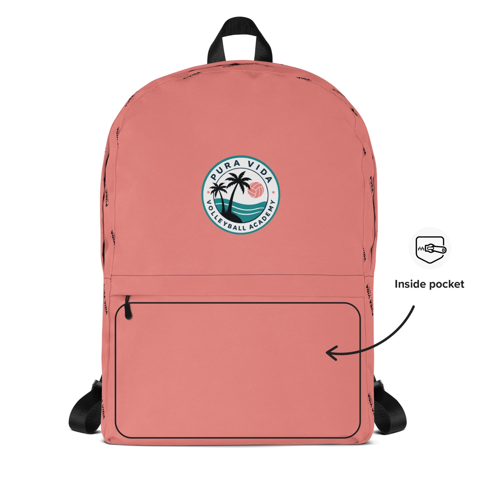 Pura Vida Volleyball Travel Backpack Signature Lacrosse