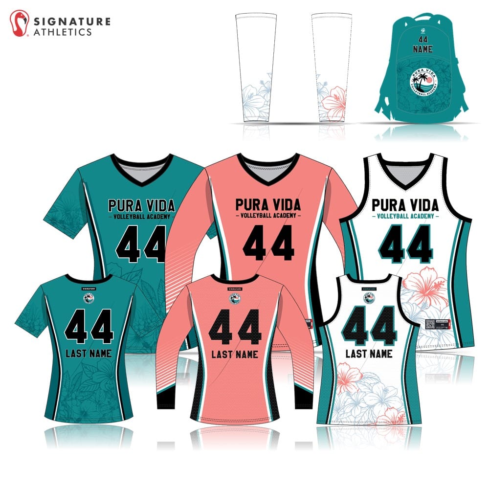 Pura Vida Volleyball Women's 5 Piece Pro Package Signature Lacrosse