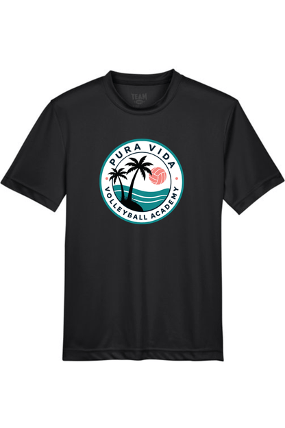Pura Vida Volleyball Youth Athletic T-Shirt Signature Lacrosse