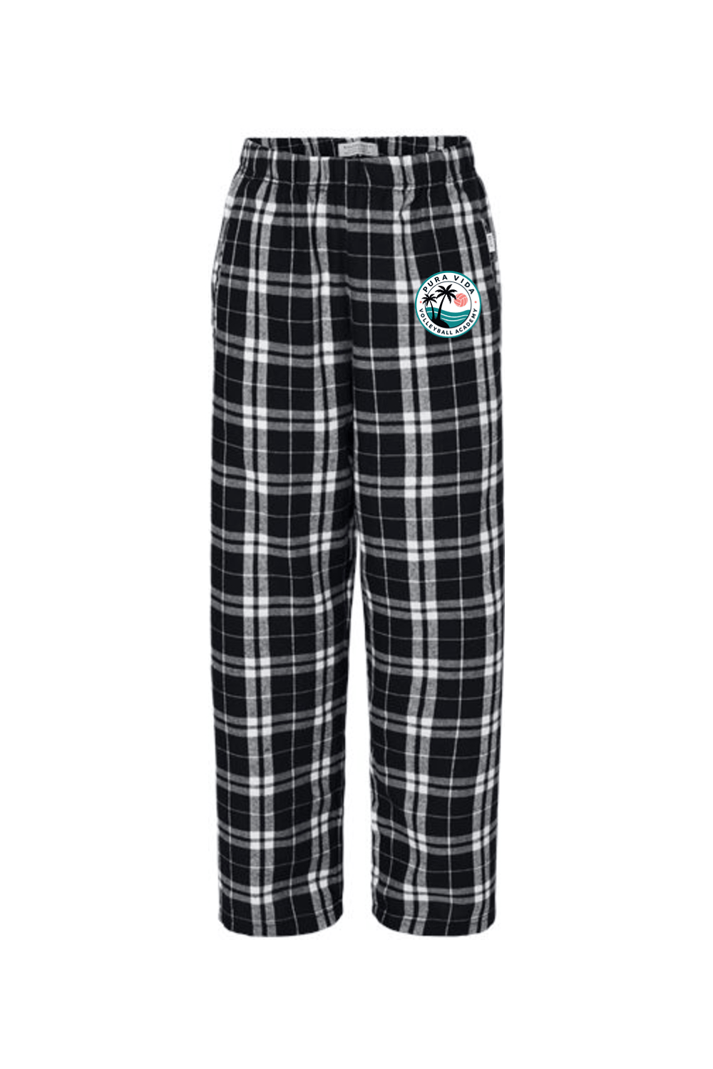 Pura Vida Volleyball Youth Flannel Pants Signature Lacrosse