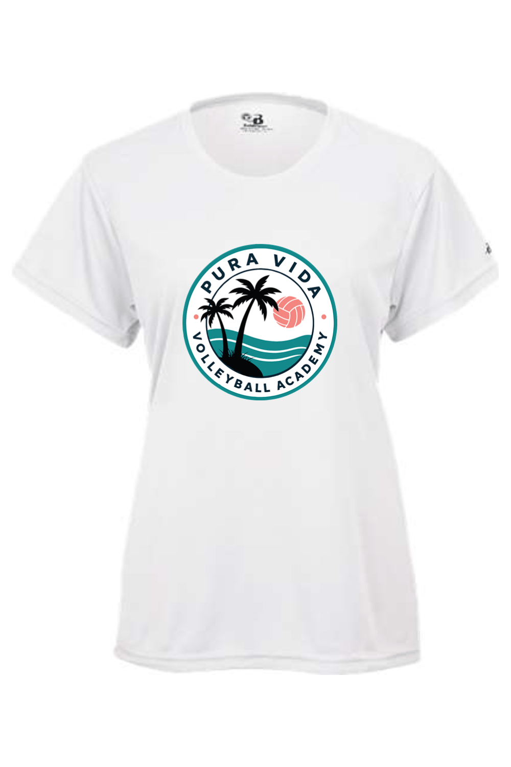 Pura Vida Volleyball Youth Girl's Athletic T-Shirt Signature Lacrosse