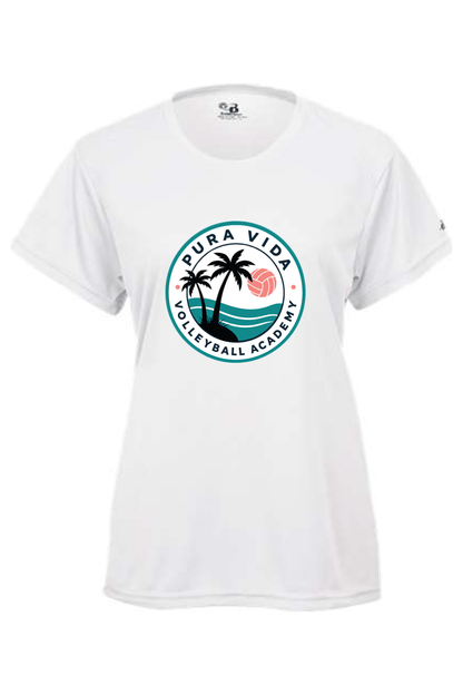 Pura Vida Volleyball Youth Girl's Athletic T-Shirt Signature Lacrosse
