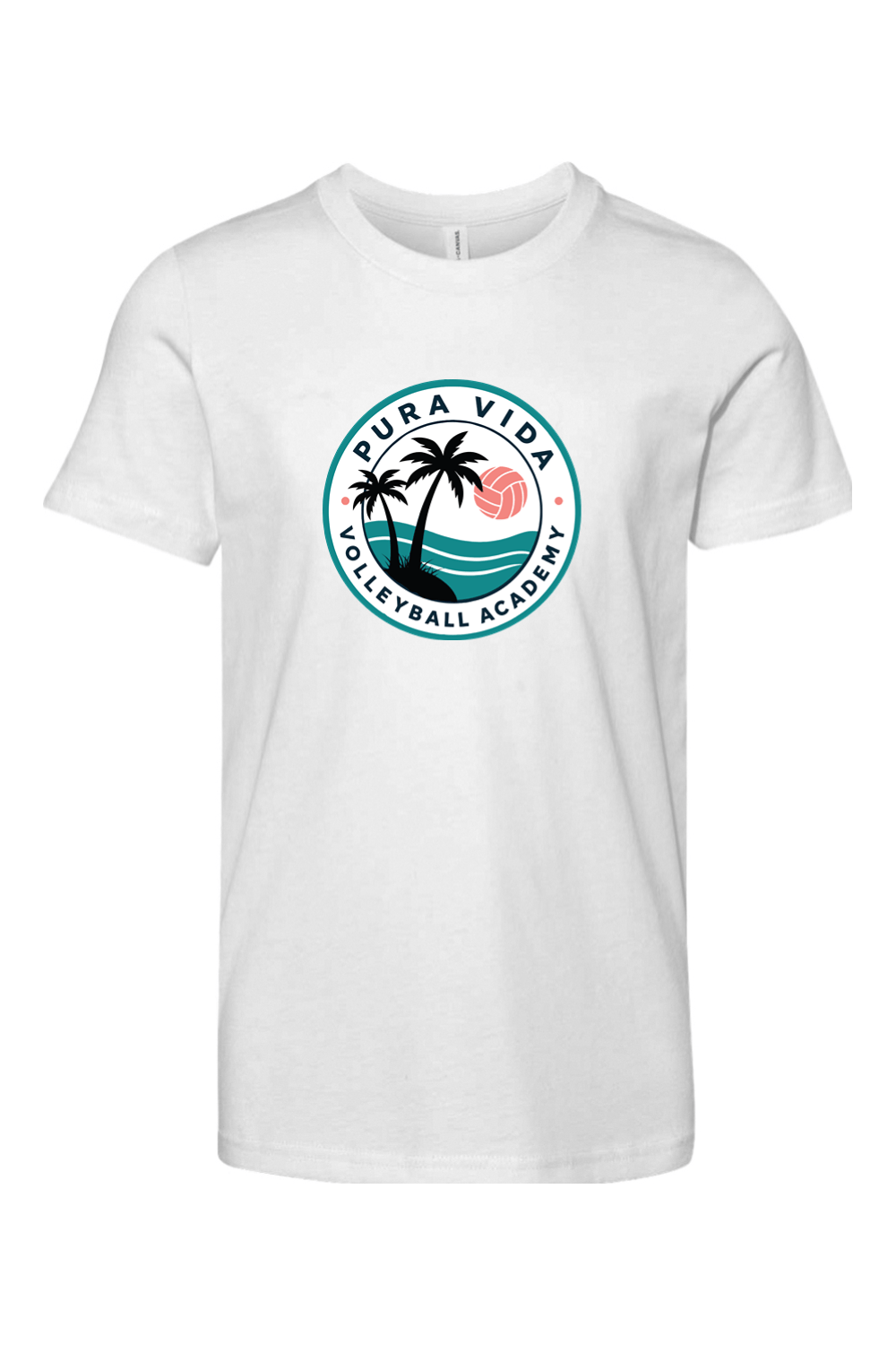 Pura Vida Volleyball Youth Lifestyle T-Shirt Signature Lacrosse