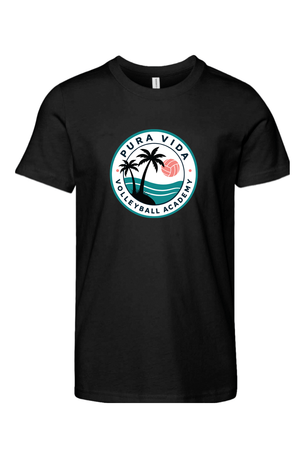 Pura Vida Volleyball Youth Lifestyle T-Shirt Signature Lacrosse