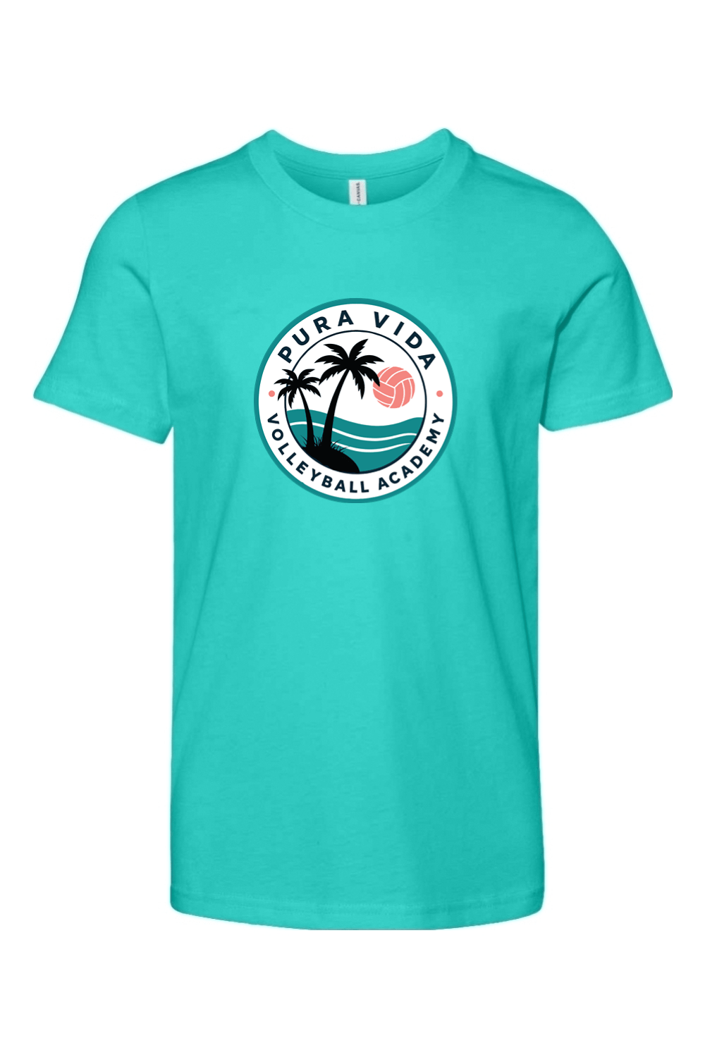 Pura Vida Volleyball Youth Lifestyle T-Shirt Signature Lacrosse