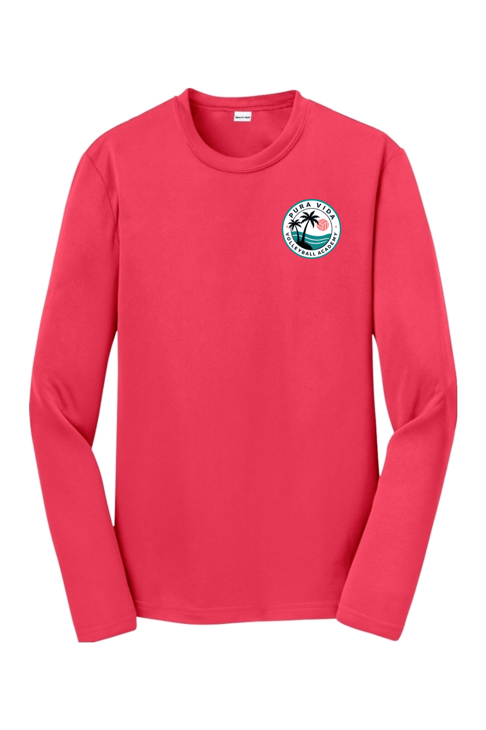 Pura Vida Volleyball Youth Long Sleeve T-Shirt Signature Lacrosse