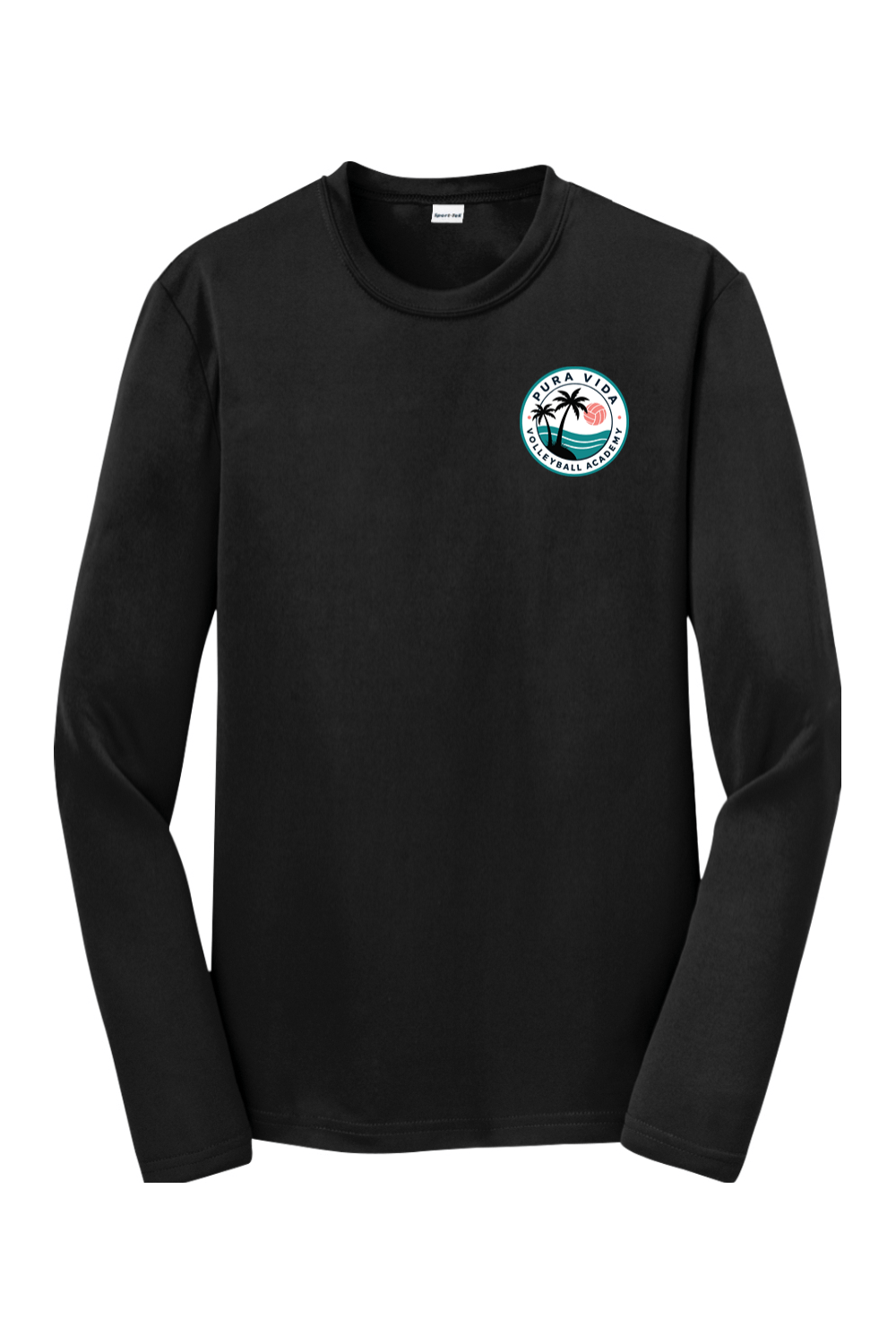 Pura Vida Volleyball Youth Long Sleeve T-Shirt Signature Lacrosse