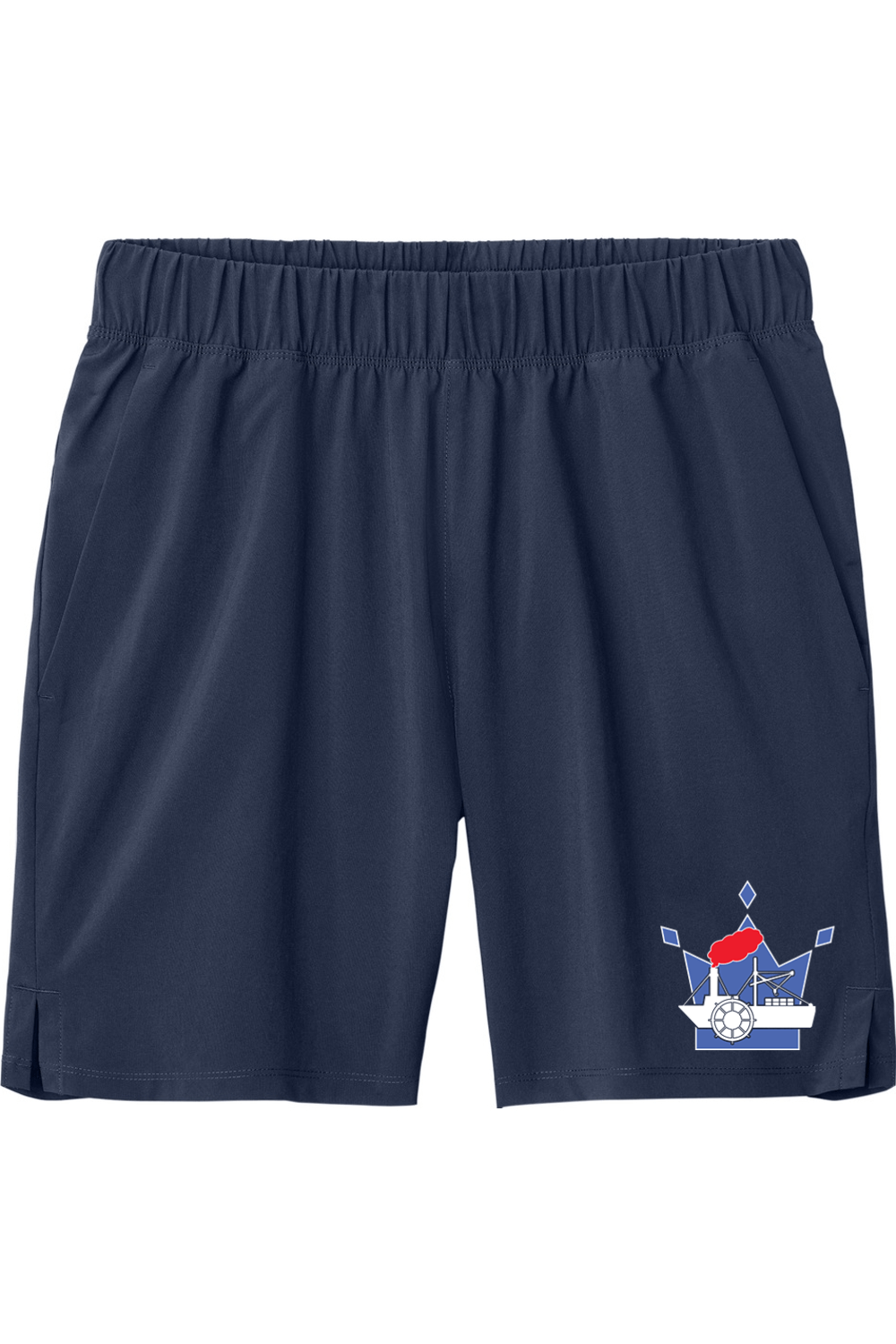 Queen City Steamboats Adult Athletic Men's Shorts Signature Lacrosse