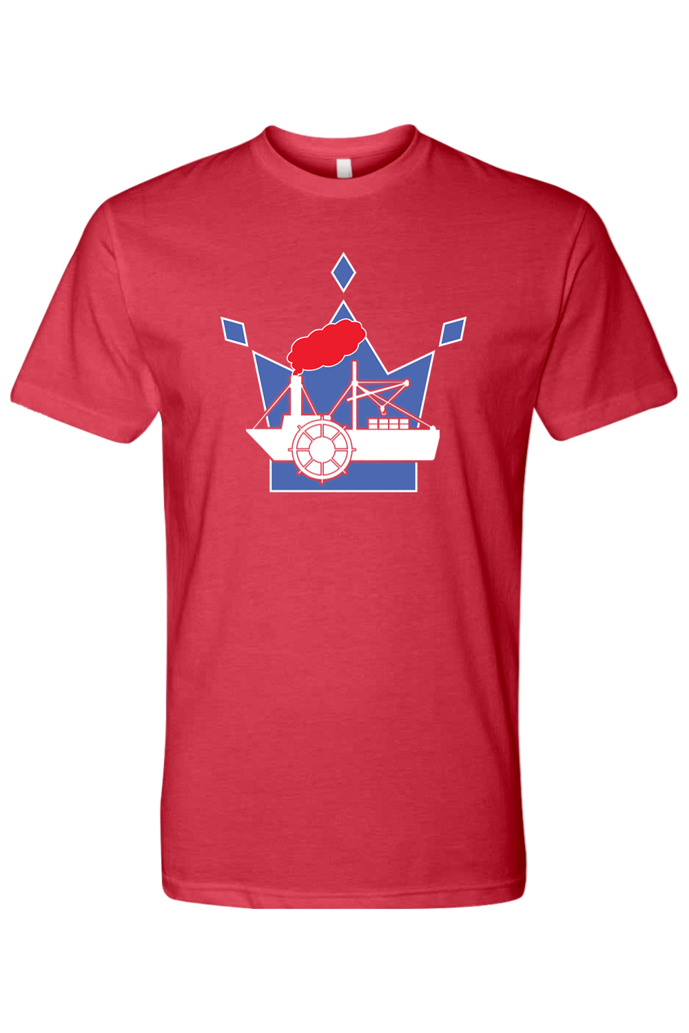 Queen City Steamboats Adult Men's T-Shirt Signature Lacrosse