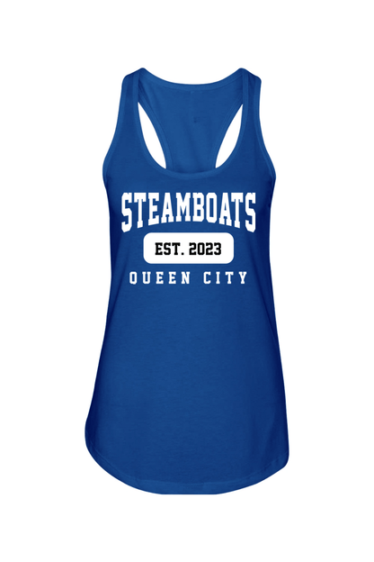 Queen City Steamboats Adult Women's Tank Top Signature Lacrosse