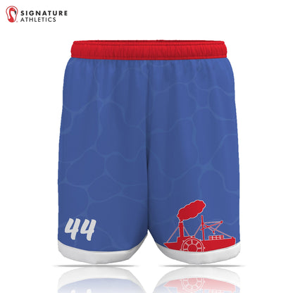 Queen City Steamboats Lacrosse Men's Player Game Shorts Signature Lacrosse