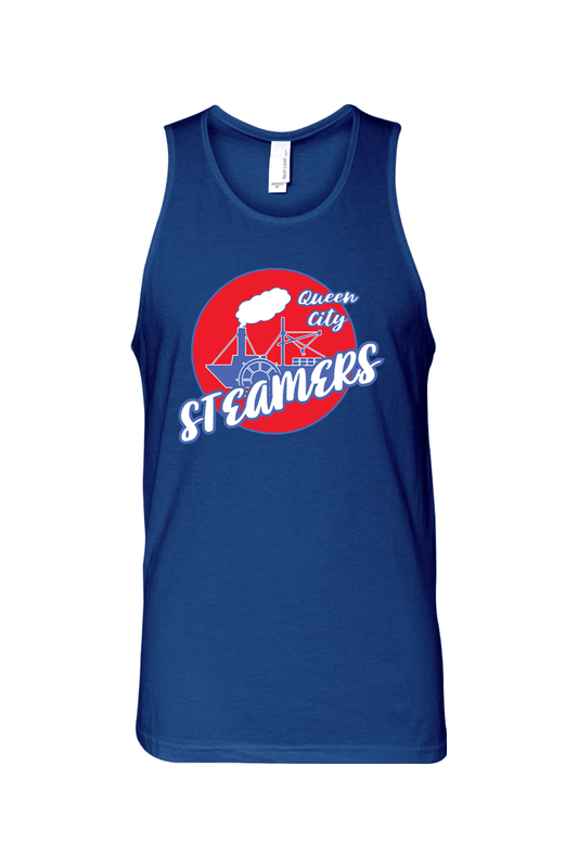 Queen City Steamboats Men's Cotton Tank Signature Lacrosse