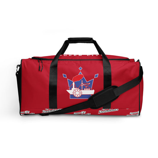 Queen City Steamboats Sideline Duffle Bag Signature Lacrosse