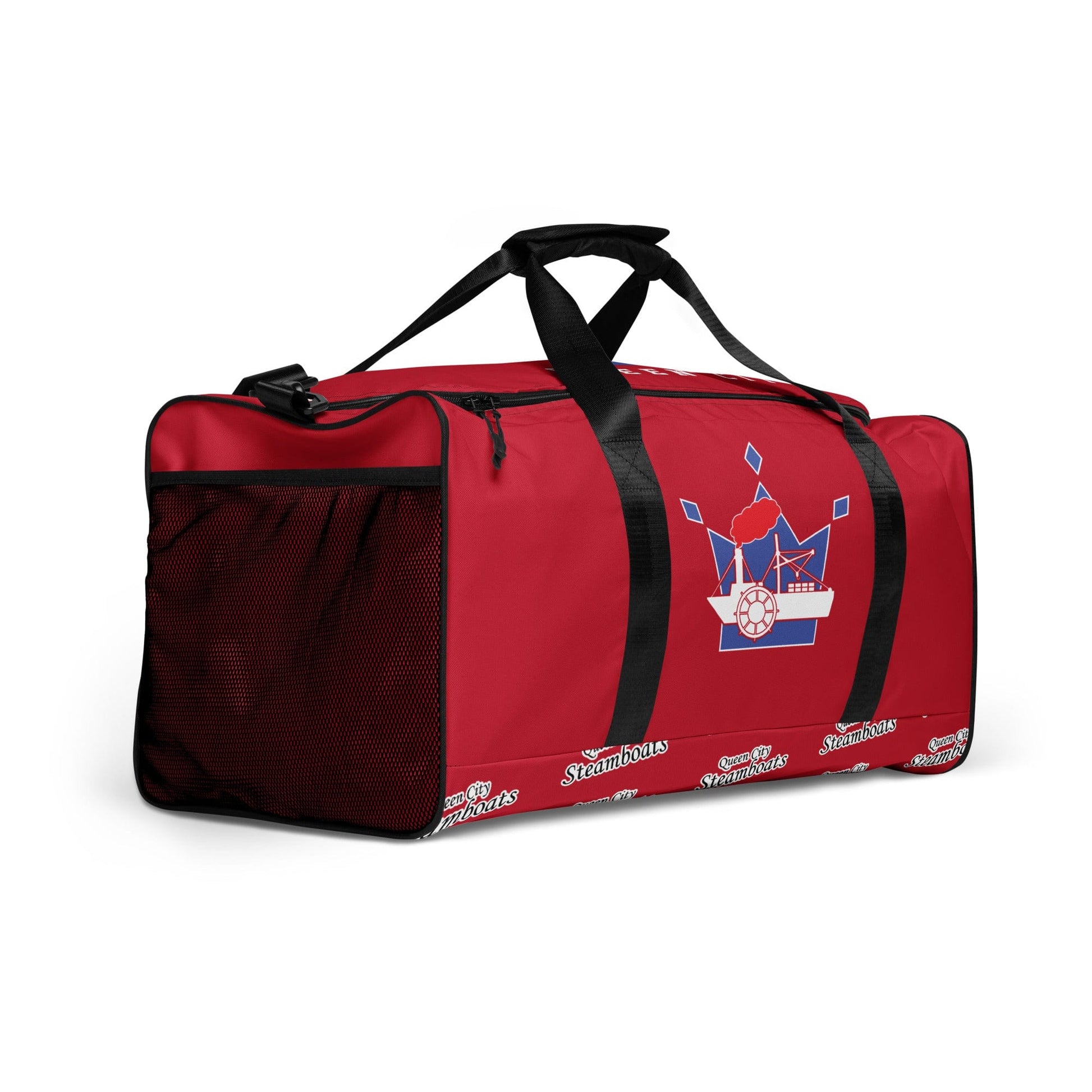 Queen City Steamboats Sideline Duffle Bag Signature Lacrosse