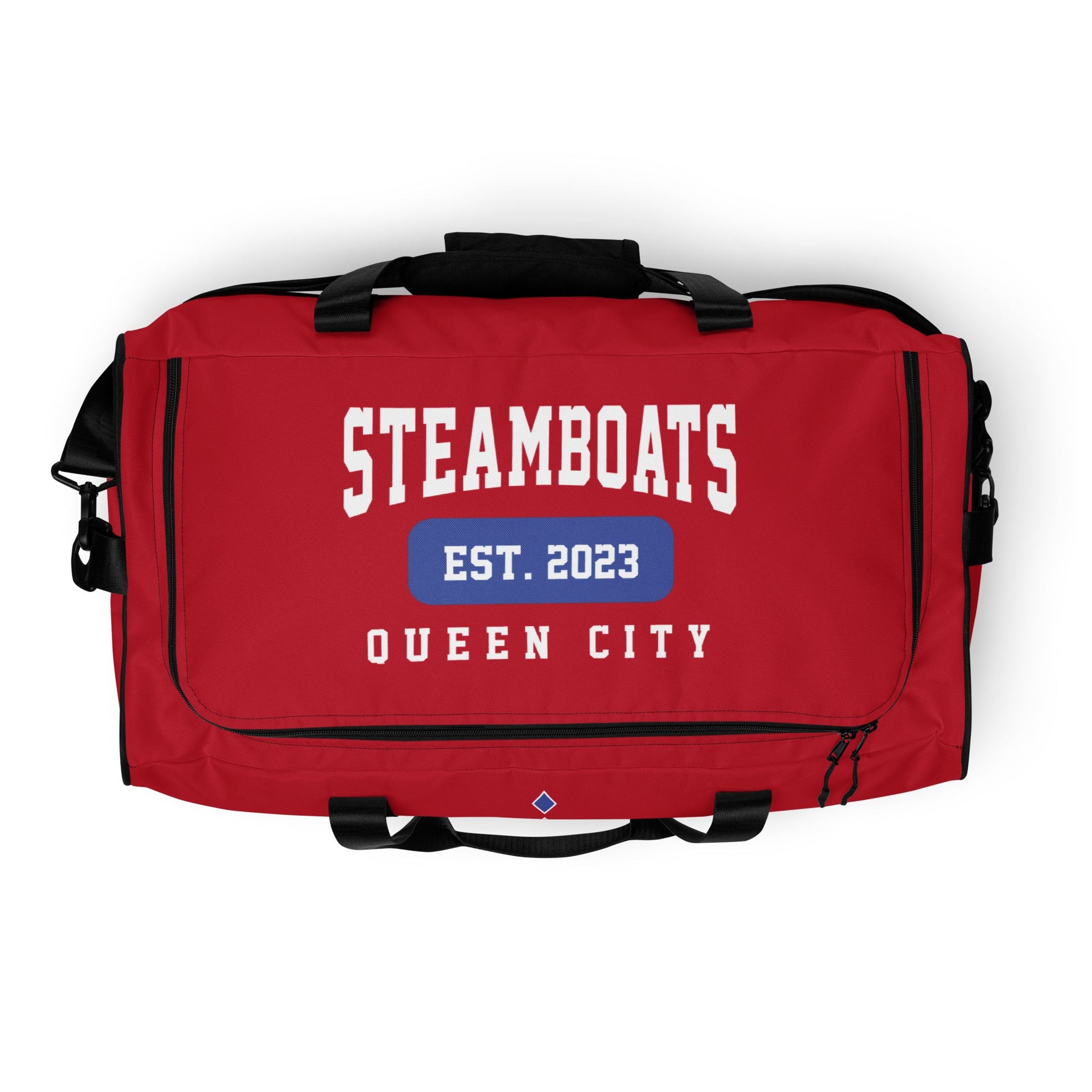 Queen City Steamboats Sideline Duffle Bag Signature Lacrosse