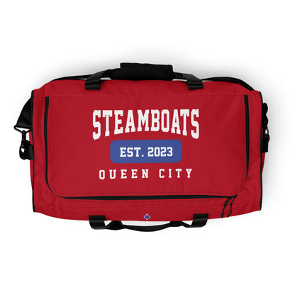 Queen City Steamboats Sideline Duffle Bag Signature Lacrosse