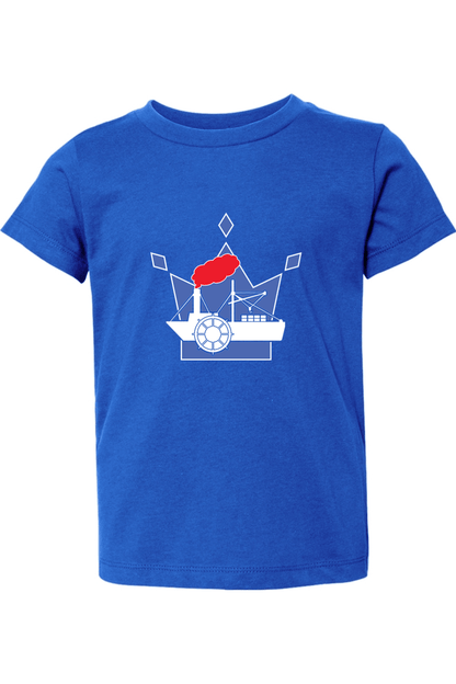 Queen City Steamboats Toddler T-Shirt Signature Lacrosse