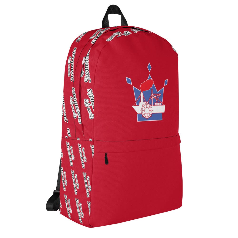 Queen City Steamboats Travel Backpack Signature Lacrosse