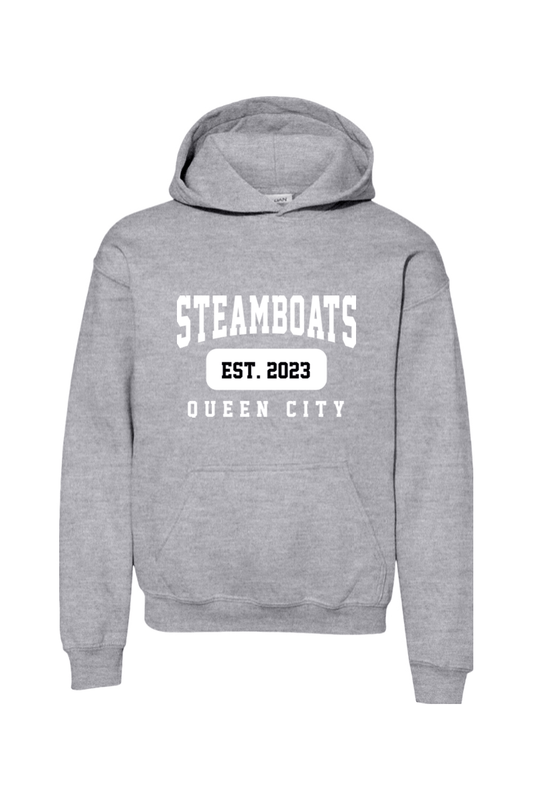 Queen City Steamboats Youth Hoodie Signature Lacrosse