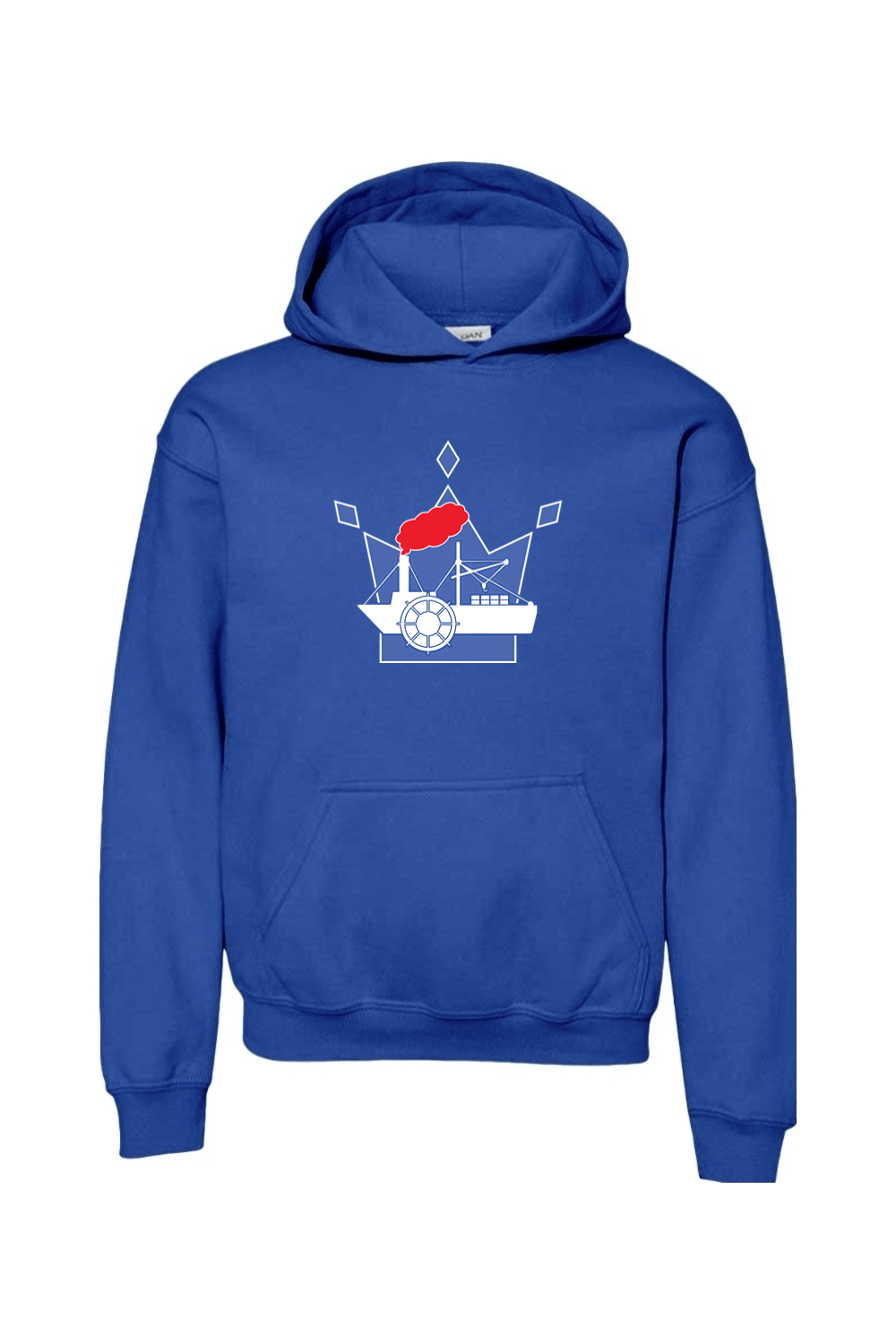 Queen City Steamboats Youth Hoodie Signature Lacrosse