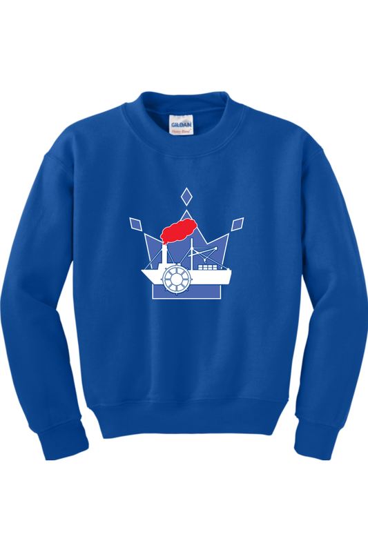 Queen City Steamboats Youth Sweatshirt Signature Lacrosse