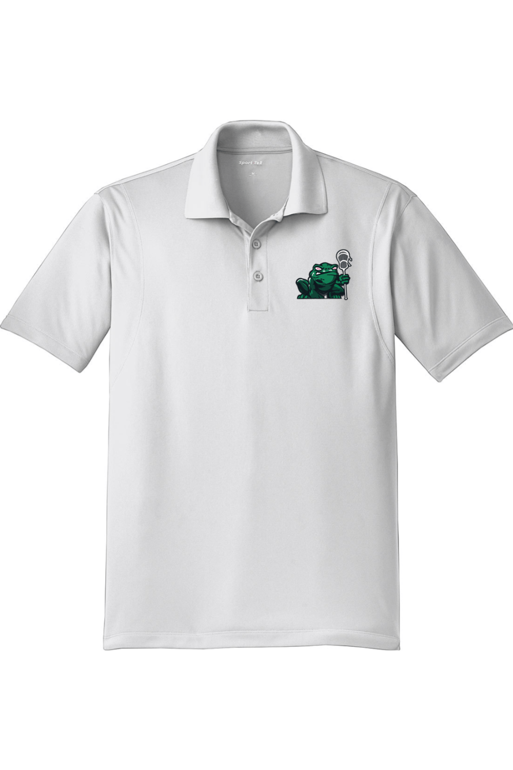 Quinebaug LC Adult Embroidered Athletic Polo Signature Lacrosse