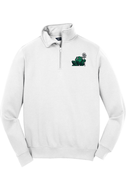 Quinebaug LC Adult Embroidered Quarter-Zip Pullover Signature Lacrosse