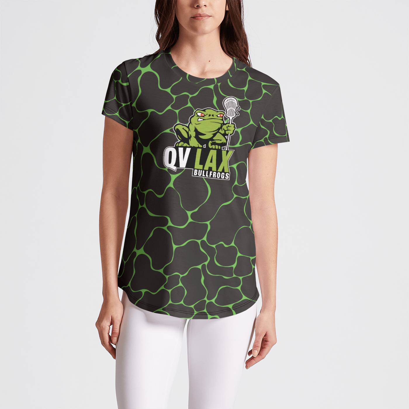 Quinebaug LC Athletic T-Shirt (Women's) Signature Lacrosse