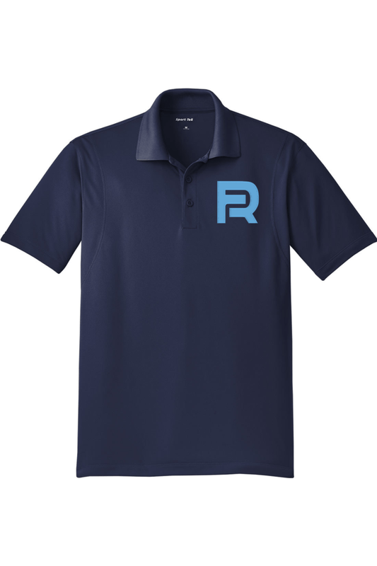 R2Cares Baseball Adult Embroidered Athletic Polo Signature Lacrosse