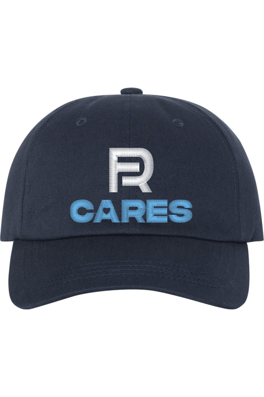 R2Cares Baseball Embroidered Dad Hat Signature Lacrosse