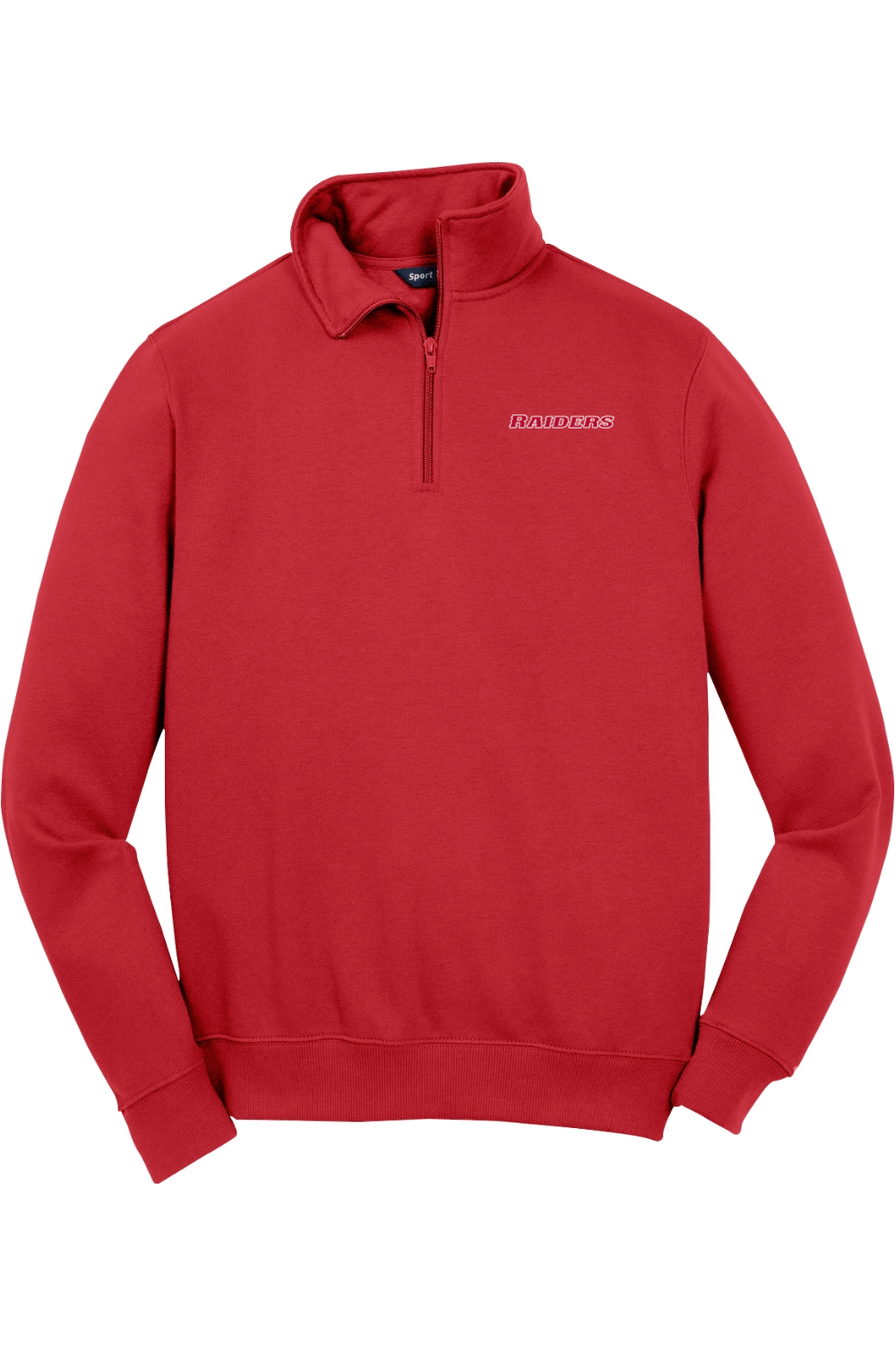 Raiders Baseball Adult Embroidered Quarter-Zip Pullover Signature Lacrosse