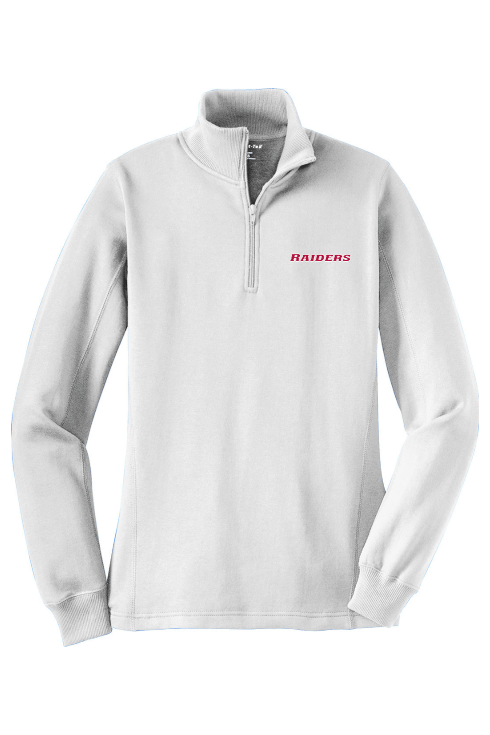 Raiders Baseball Adult Women's Embroidered Quarter-Zip Pullover Signature Lacrosse