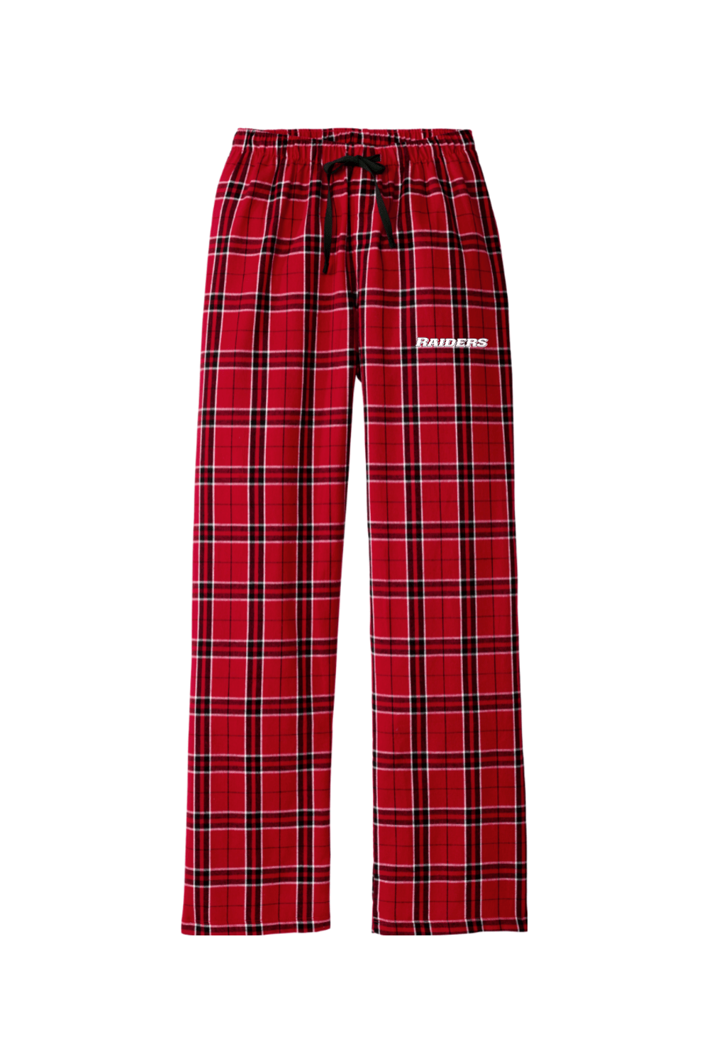 Raiders Baseball Adult Women's Flannel Plaid Pants Signature Lacrosse